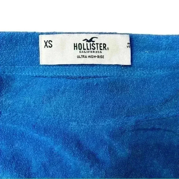 Hollister Terry Cloth Skirt in Blue, Size XS - Picture 6 of 6